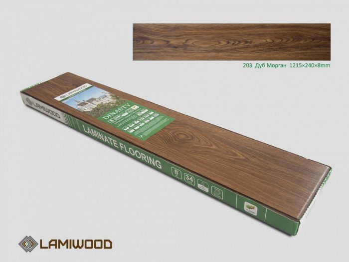 Ламинат 203 Дуб Морган lamiwood - надежный и стильный выбор.