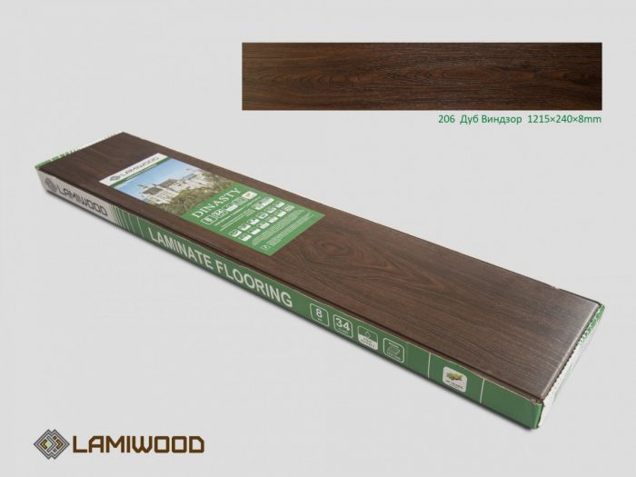Ламинат 206 Дуб Виндзор lamiwood - Элегантный дубовый ламинат