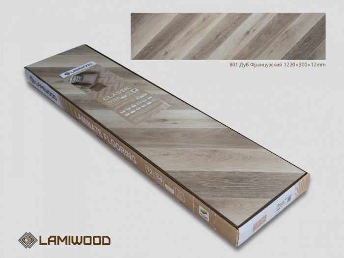 Ламинат 801 Дуб Французский lamiwood - Дубовая красота.