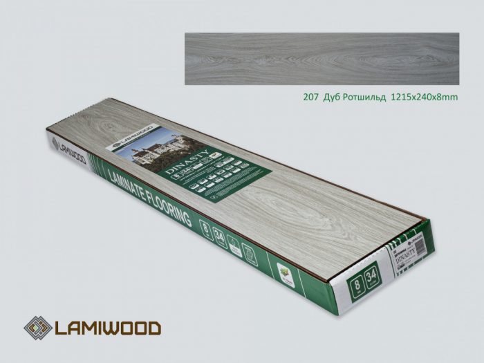 Ламинат 207 Дуб Ротшильд lamiwood - Элегантный дубовый ламинат