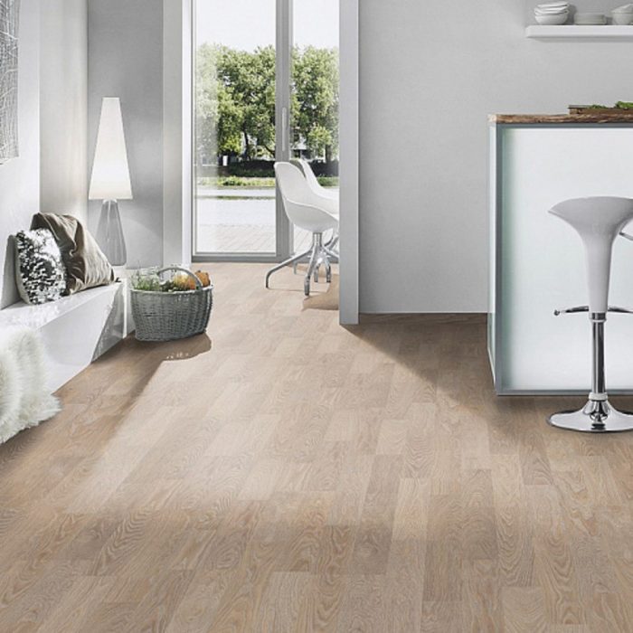Ламинат Forte Classic 4283 Дуб Льняной 1285 х 192 Krono Original - Ламинат с текстурой древесины