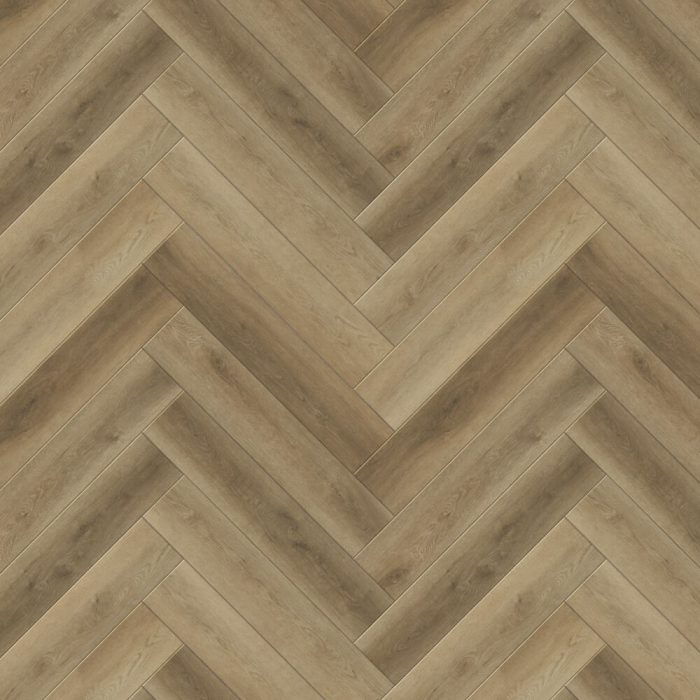 Напольное покрытие кварц винил SPC CronaFloor Herringbone 2.0 Дуб Руан H021 - изображение.