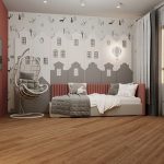 Виниловый ламинат Wood Plunge 1200x180 - дуб