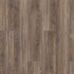 Виниловая плитка LVT Prime click Clay brown 1120x169 - установка в интерьере