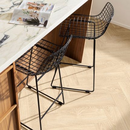 LAUREL OAK 51230 Moduleo Lay Red Herringbone Vinyl Flooring