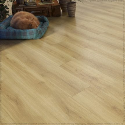 Кварц винил клеевой дуб Базель FineFloor Wood.