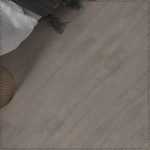 Vinyl flooring in oak color.
