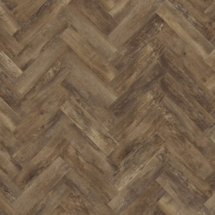 Country Oak Vinyl Flooring 54875 Moduleo Lay Red Herringbone.