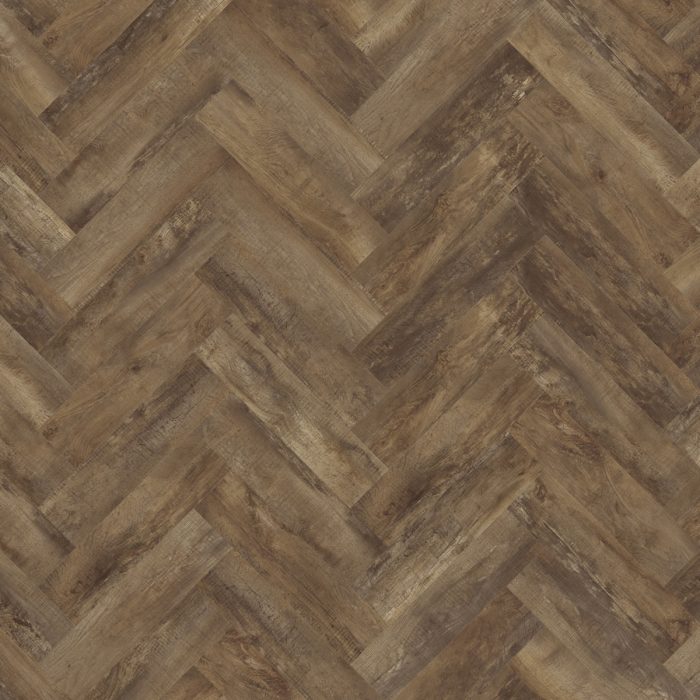 Country Oak Vinyl Flooring 54875 Moduleo Lay Red Herringbone.