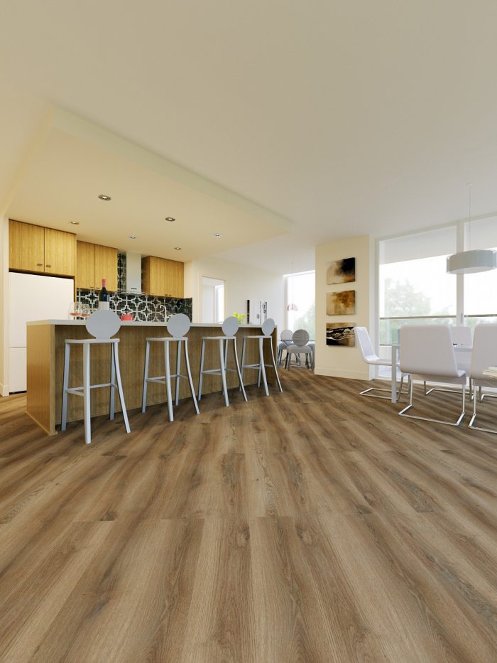 Дуб Брага Fine Floor Light Vinyl Laminate Flooring.