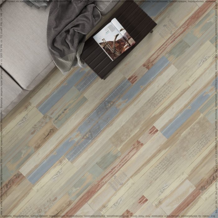 Виниловая плитка дуб Куналей FastFloor Country