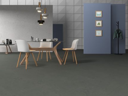 Grey Marmoleum Modular Flooring