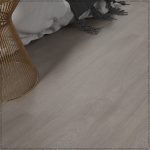 Vinyl flooring in oak design