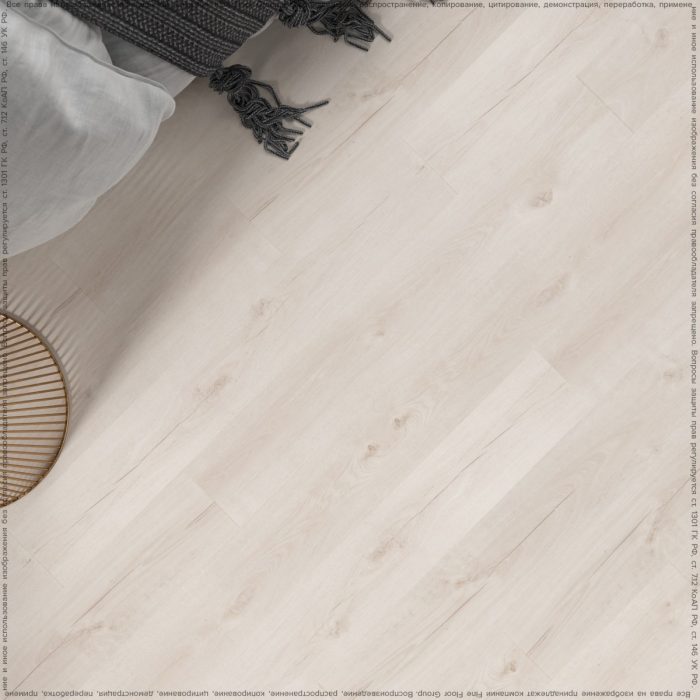 Vinyl flooring in oak design