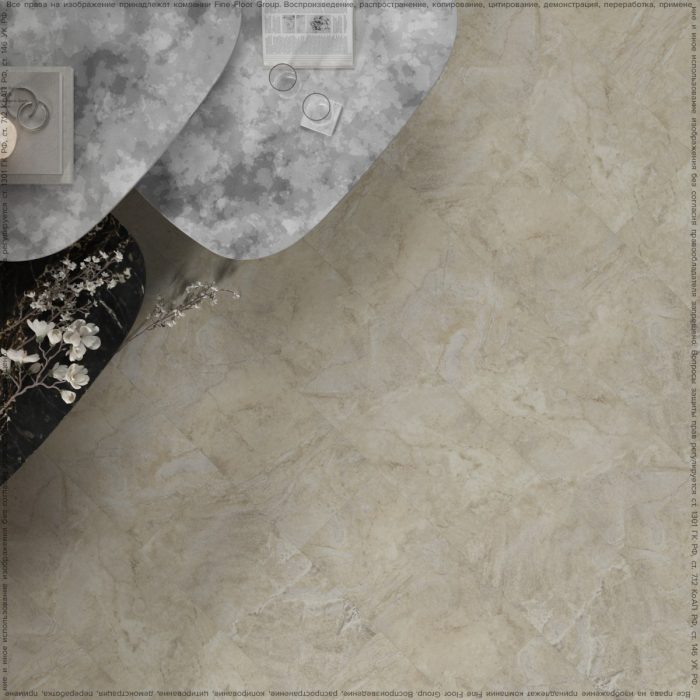 ПВХ плитка для пола EcoStone Ecoclick.