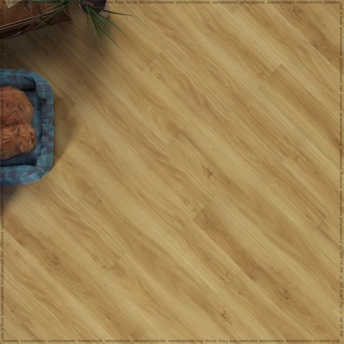 Кварц винил клеевой FF-1409 Дуб Орхус FineFloor Wood - Полы из кварцевого винила.