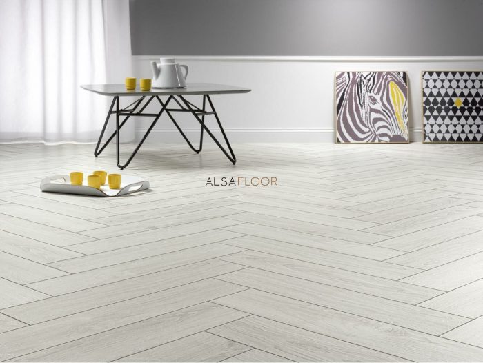 Ламинат Alsafloor Creative Baton Rompu 627 Дуб Полярный 33 класс 12 мм