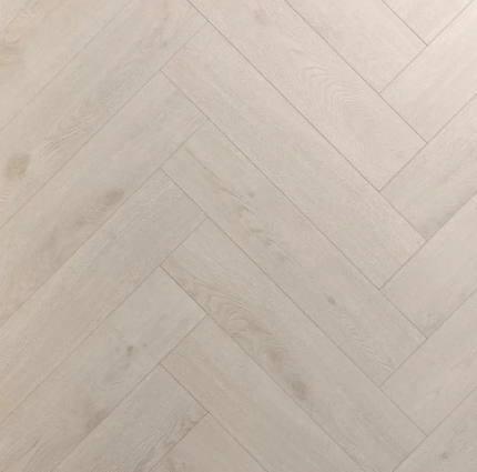 Ламинат Alsafloor Herringbone 521 Дуб Аида 33 класс 8 мм. - Дубовый паркетный узор