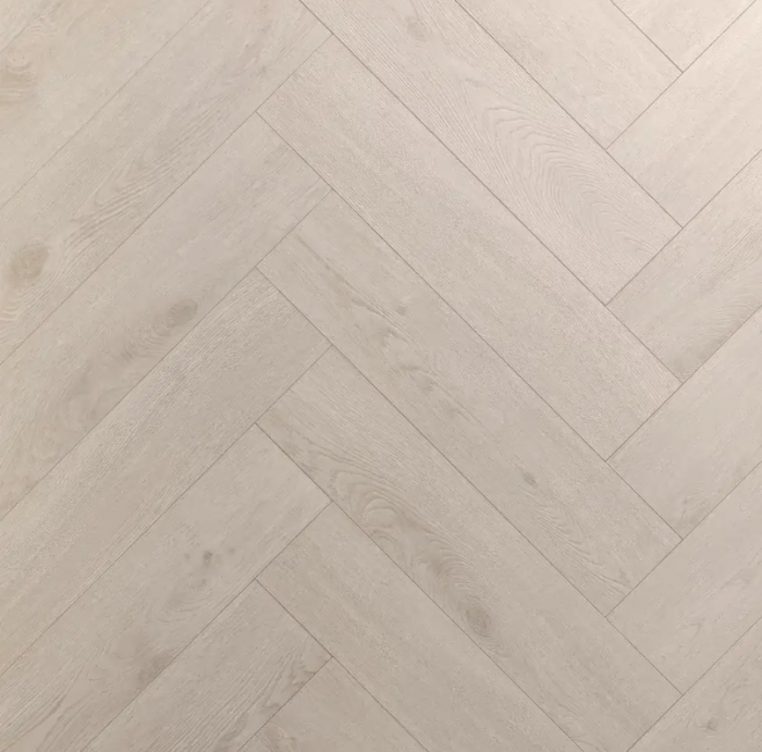 Ламинат Alsafloor Herringbone 521 Дуб Аида 33 класс 8 мм. - Дубовый паркетный узор
