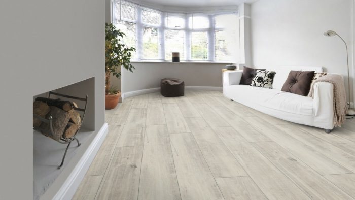 Ламинат Kronotex Exquisit Plus D4787 - белоснежный дуб