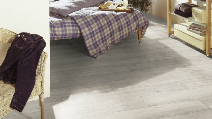 Ламинат Kronotex Exquisit Plus D4787 - белоснежное сияние.