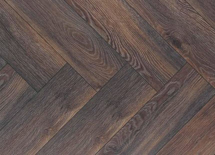 Ламинат Kronotex Herringbone 6008 Дуб Эльба 33 класс 10 мм. - Изысканный дубовый узор