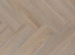 Ламинат Kronotex Herringbone 6014 Дуб Эльба бежевый 33 класс 10 мм. - ламинат в форме рыбьего узора.