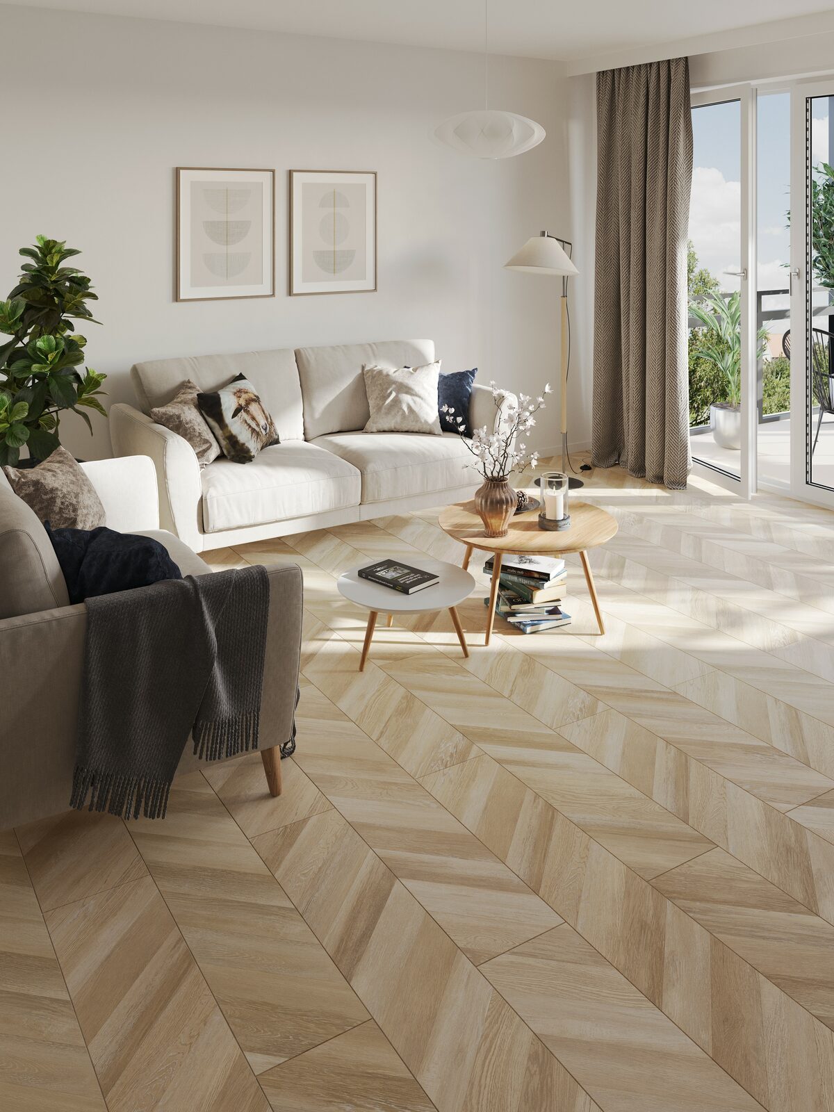 Ламинат Egger Large EPL241 Дуб Кестинкорт Мокко 8мм