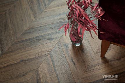 Vinilam Parquet Chevron Лувр I107516 - виниловый ламинат